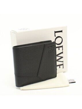 Loewe Bifold Coin Wallet Puzzle Supplement Grain Calfskin